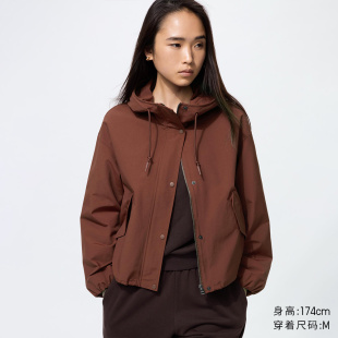 百搭479229 时尚 女装 休闲连帽短外套