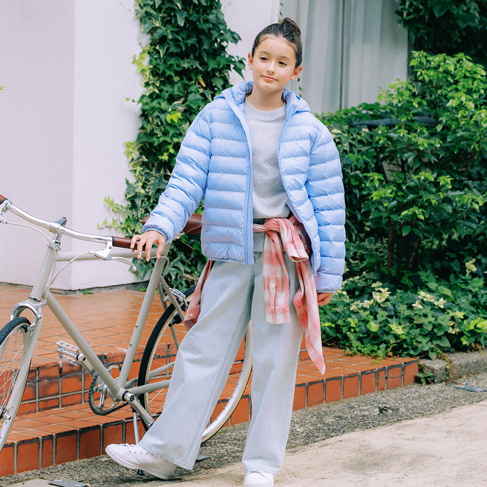 童装男女童PUFFTECH空气棉服可机洗连帽外套排骨棉服478123