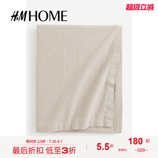 家居亚麻混纺桌布1187808 HM秋季