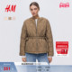 新款 HM女装 棉服2026春季 菱格纹THERMOLITE®绗缝外套夹克1324292