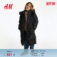 棉服1242127 儿童女童疏水长长款 HM冬季 童装