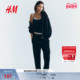 HM2026春季 1321655 全拉链连帽衫 新款 女装