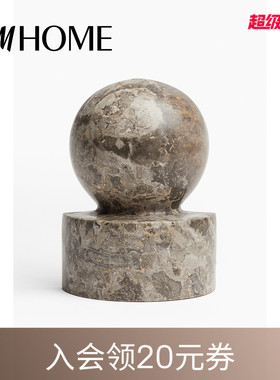 HM HOME家居饰品装饰摆件秋季潮流氛围感时尚大理石书立1231831