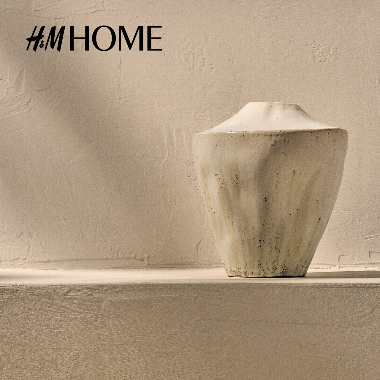 HM HOME2026春季新款手工釉面半瓷大花瓶1322491