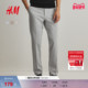 长裤 HM男装 1253395 通勤商务合身版 职业正装 西裤 冬季