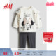 米妮卫衣长裤 1236892 女婴套装 冬季 迪士尼系列 HM童装