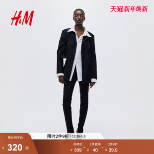 单排扣休闲西装 女装 1290869 新款 HM2025冬季