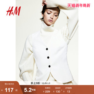 马甲1250923 西装 HM冬季 女装