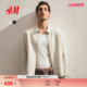 型亚麻混纺西装 标准版 上衣1289860 男装 HM春季