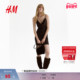 HM春季 女装 垂褶吊带连衣裙1295828