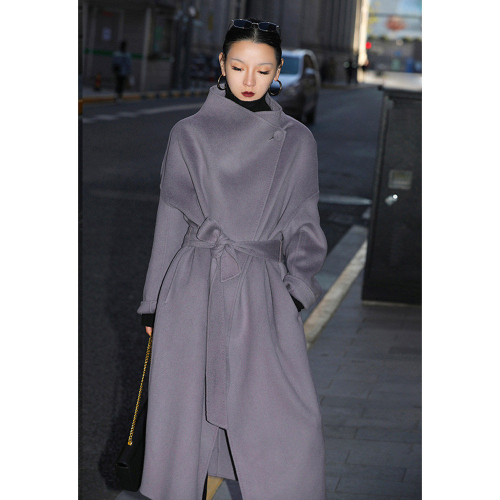 《鹦鹉梨严选》Mogas一粒扣羊毛双面毛呢大衣女秋冬M21D310201,女装/女士精品,毛呢外套,淘宝优惠券,粉丝福利购,淘宝优惠卷