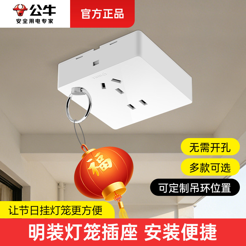 【好物推荐】春节阳台灯笼插座图片
