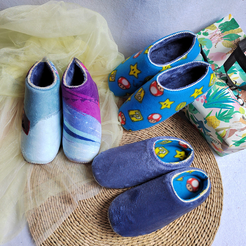 手工鞋内胆海棉飞机帮法兰绒拖鞋帮冬季棉鞋帮子内衬拖鞋帮半成品