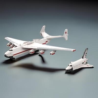 大号安东诺夫AN-225运载飞机模型