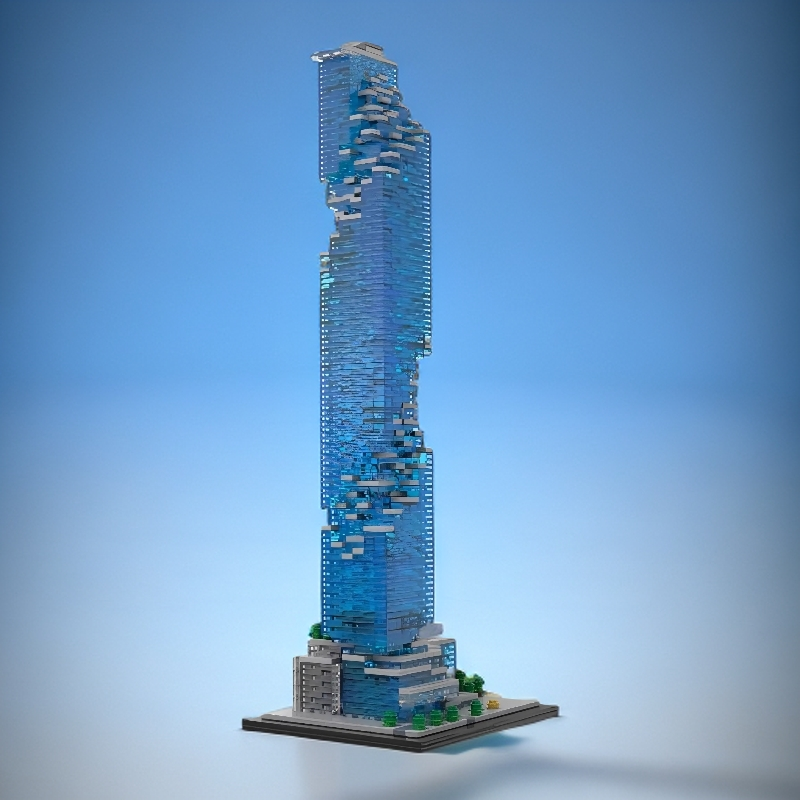 MOC-174819曼谷摩天大楼积木