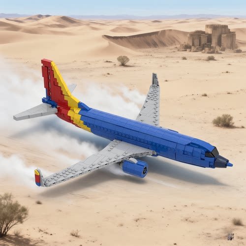 MOC-125916波音737客机积木
