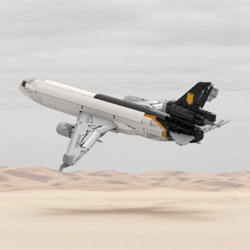 MD-11客机汉莎航空飞机航天模型