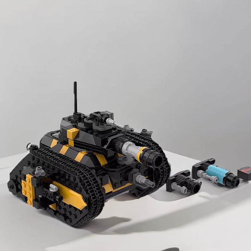 MOC-194659 战锤40K-黎曼鲁斯主战坦克模型益智拼插积木玩具套装