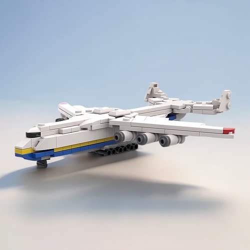 苏联军事安东诺夫AN-225积木模型