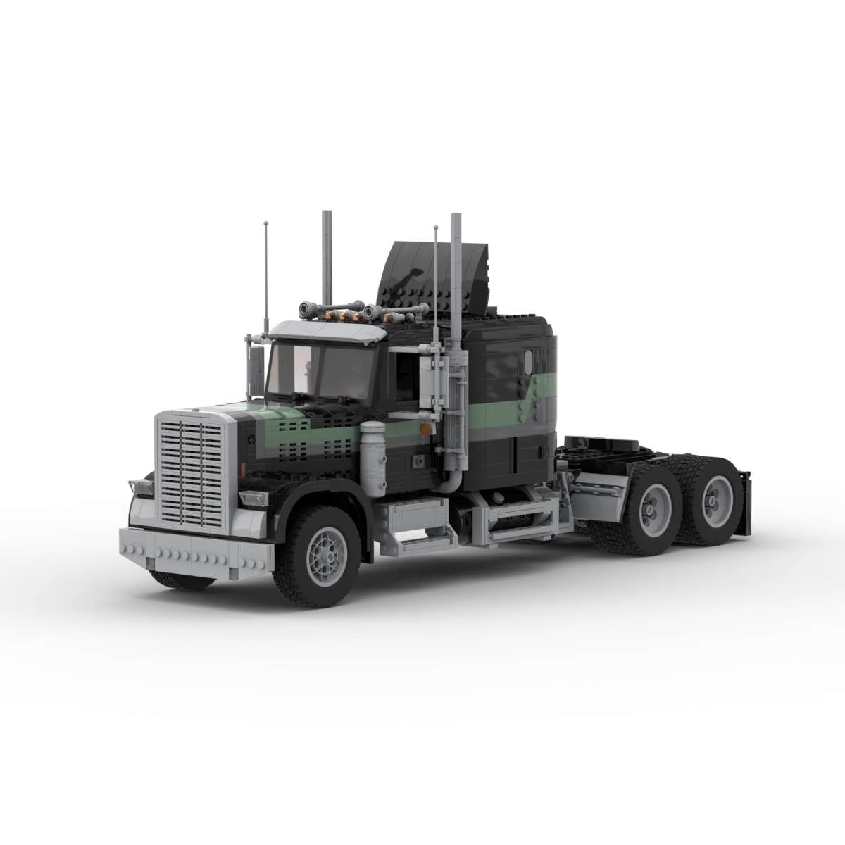 适用乐高MOC-77497积木套装套装 福莱纳卡车模型车模益智玩具男孩