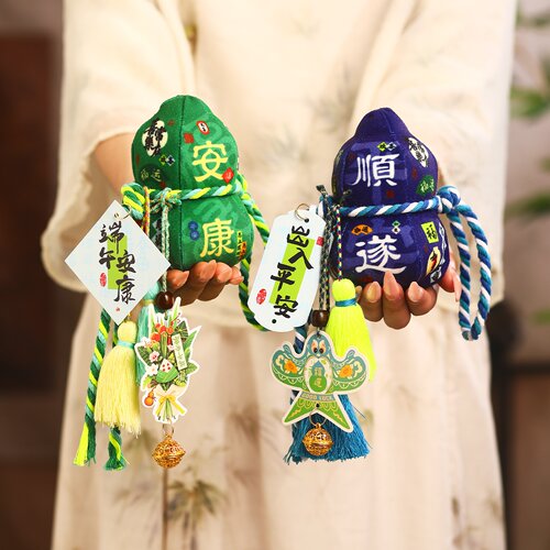端午节香包挂饰2026新款diy材料包香囊艾草驱蚊随身葫芦挂件装饰