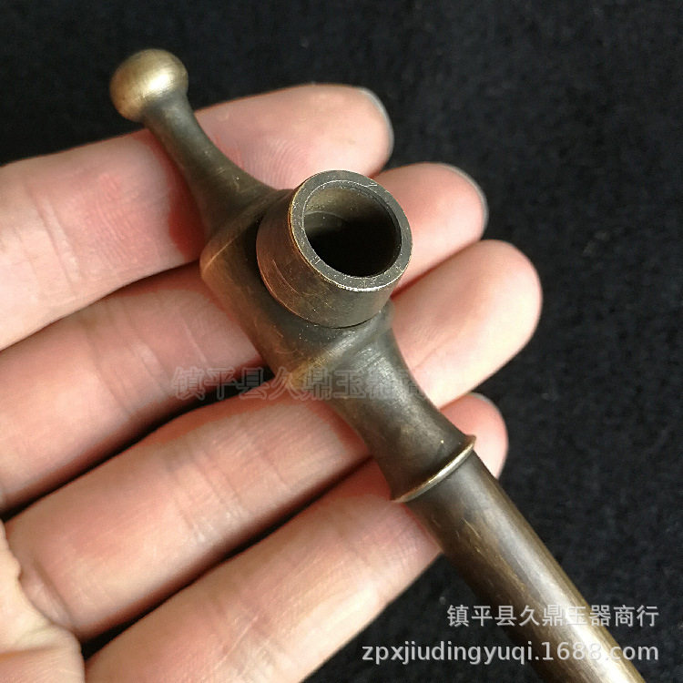 古玩杂项批发古玩仿古铜器烟斗批发 旱烟袋古烟袋家具饰品批发