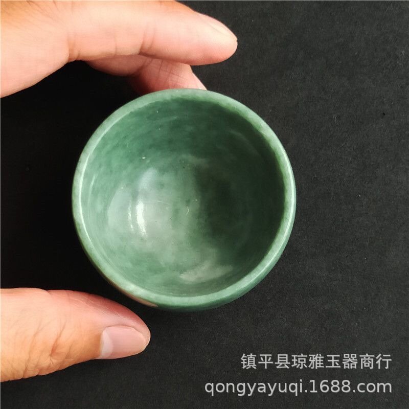 天然玉陕西蓝田玉酒杯茶杯玉石酒杯茶杯款玉石