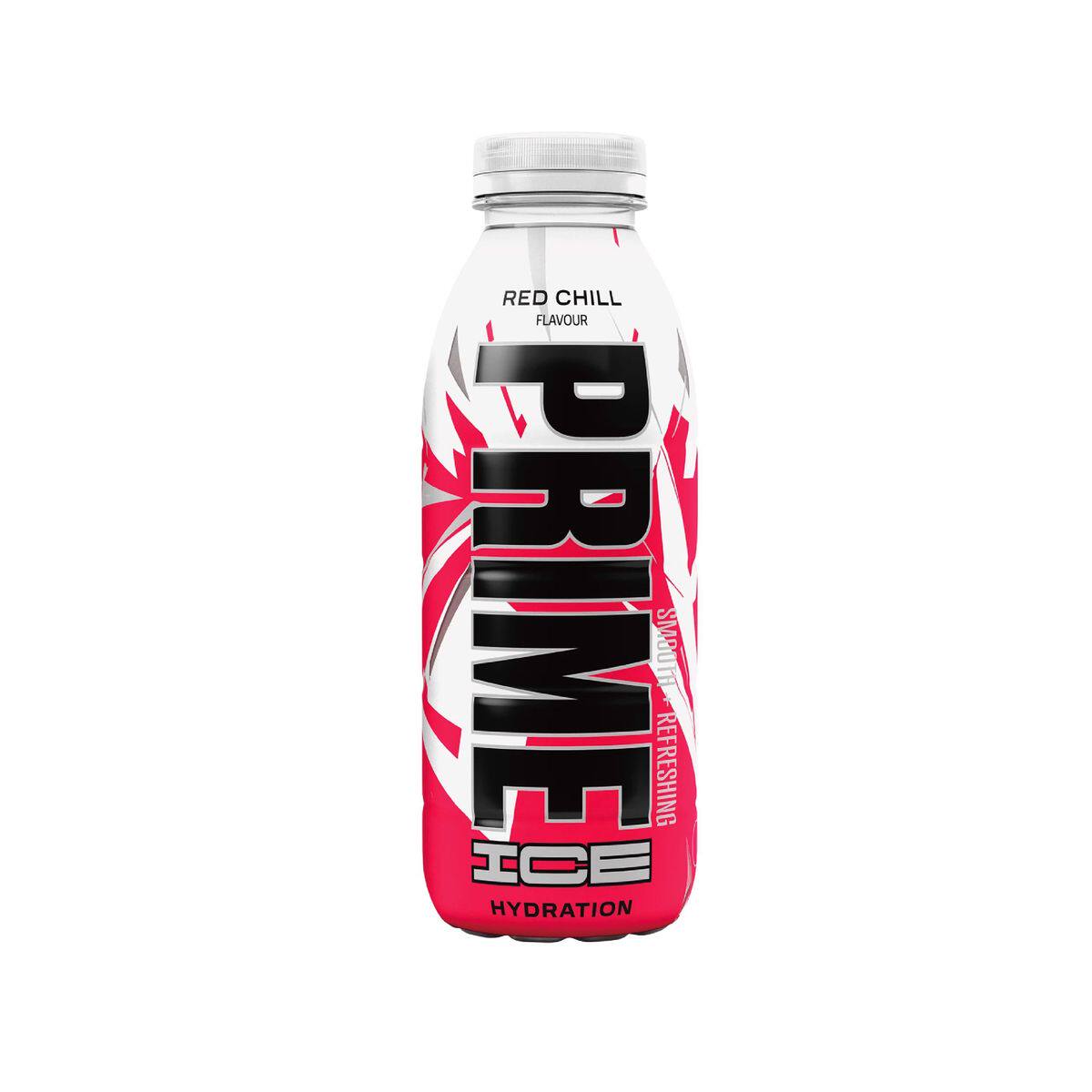 Prime ICE Red Chill电解质饮品500毫升菠萝樱桃橙味运动功能饮料