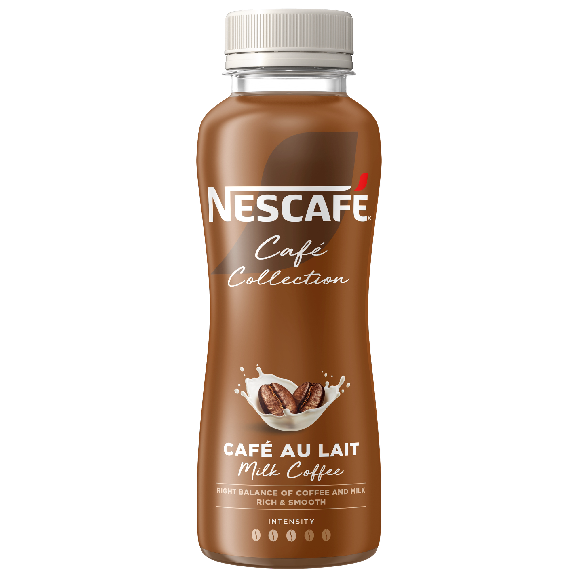 雀巢咖啡 香港Cafe系列牛奶特浓咖啡270ml运动健身办公即饮瓶装版