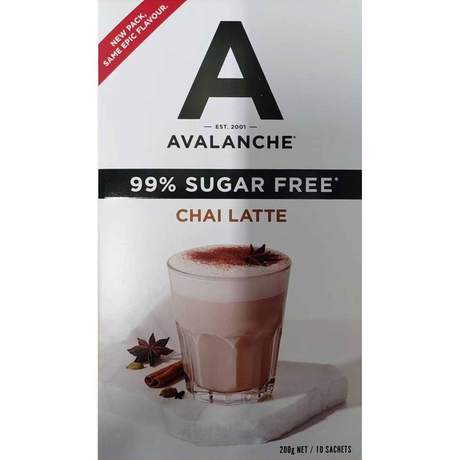 AVALANCHE99%速溶印度香料奶茶20gx10热巧克力粉下午茶冲饮香港版