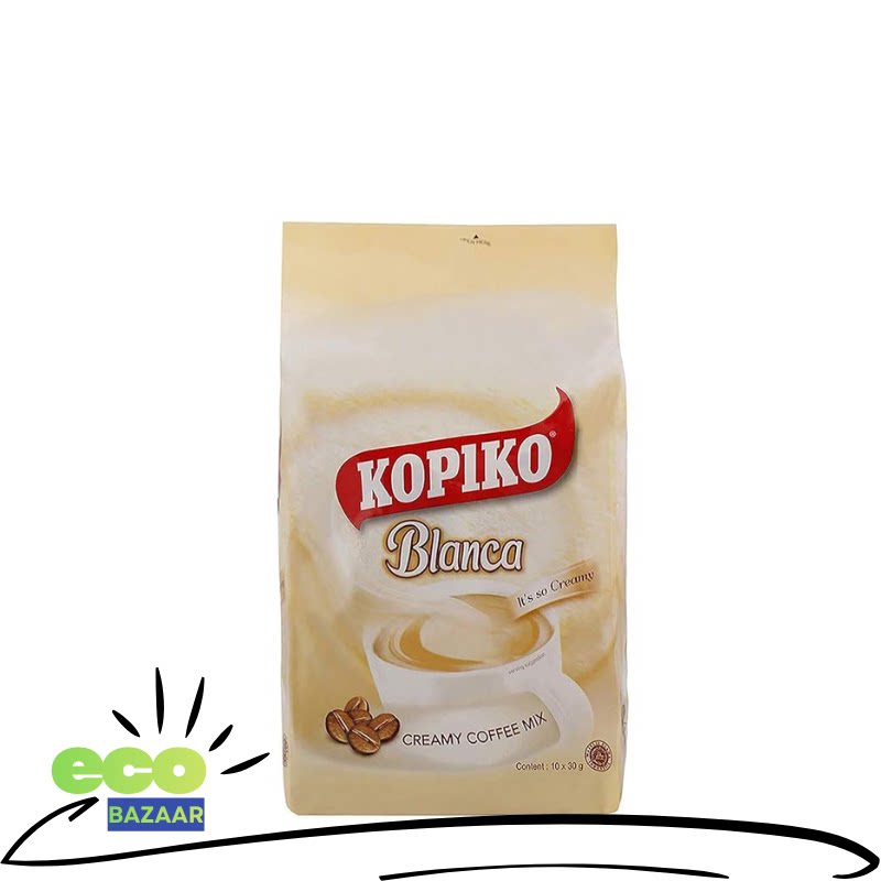 KOPIKO可比可 白咖啡30克*10包装香醇浓郁办公室提神咖啡饮料饮品