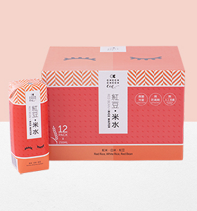 CheckCheckCin - [原箱] 红豆米水250毫升X 12包 无添加 真材实料