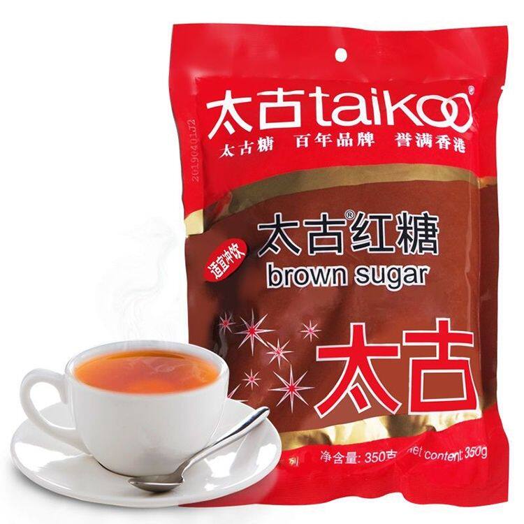 太古红糖赤砂糖350g传统工艺包装黑糖冲泡经期古法手工甜品进口版