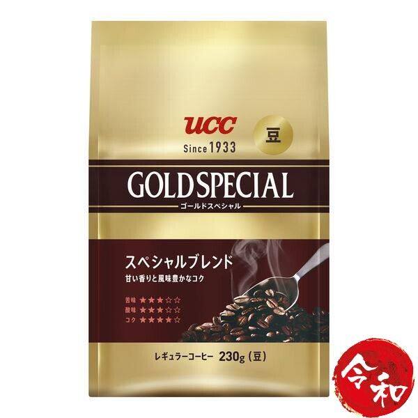 香港进口版UCC Gold Special浓醇综合烤咖啡豆Special Blend230克
