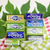 抖音刘亦菲同款 香港进口Eclipse易极无糖薄荷糖劲莓果休闲零食34g