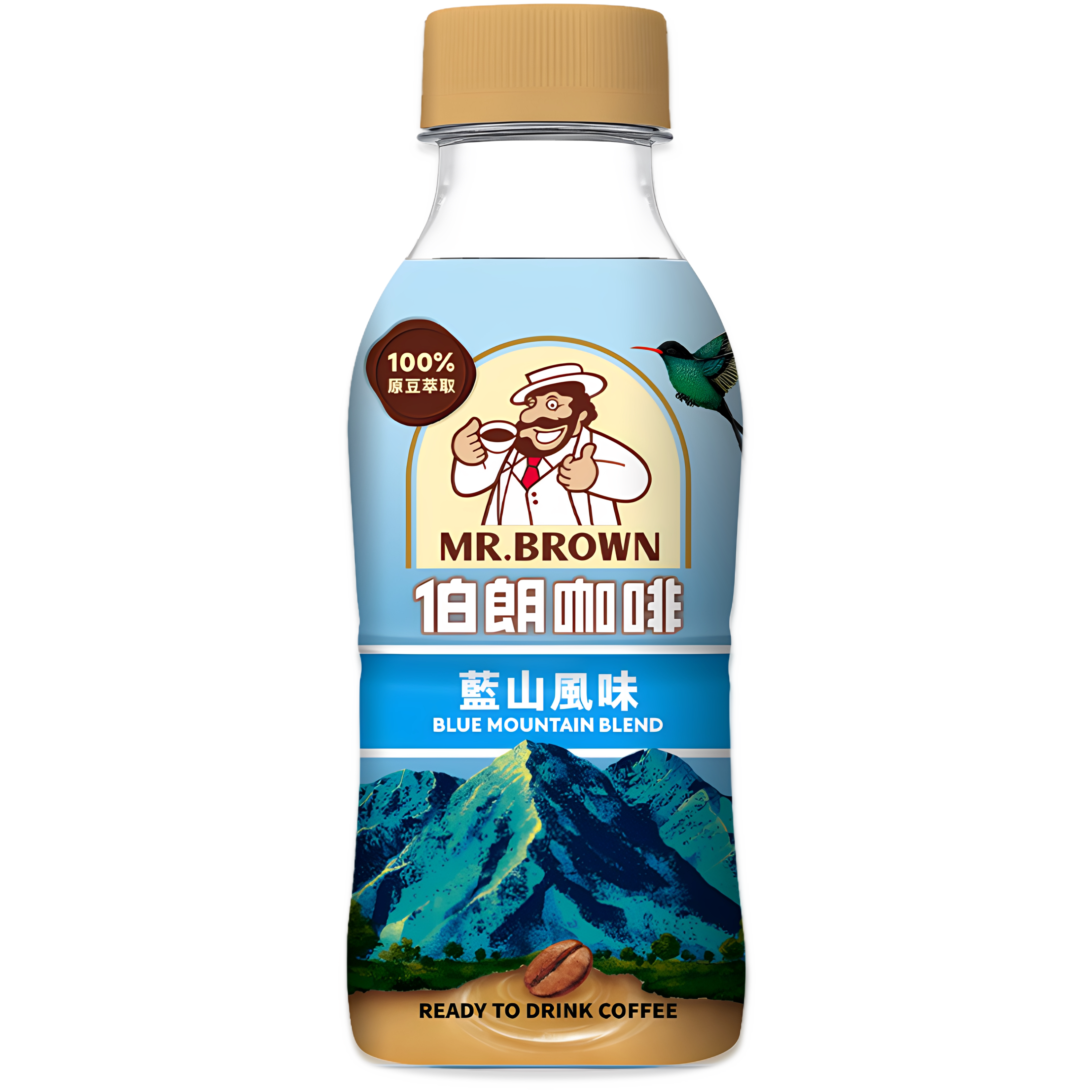 Mr. Brown Coffee 伯朗先生咖啡蓝山风味咖啡330ml办公室提神即饮