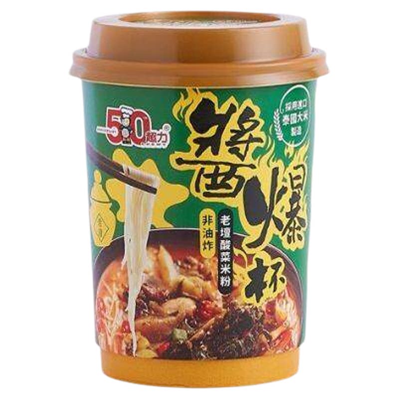 香港 - 酱爆杯 - 老坛酸菜米粉方便速食食品特选非油炸