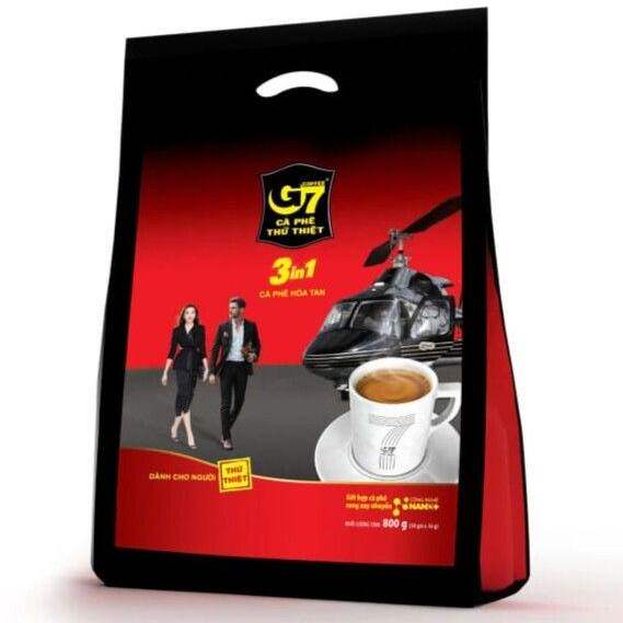 G7越南进口三合一速溶咖啡800g袋装即溶咖啡粉