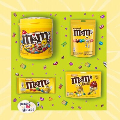 M&M's® Peanut Chocolates 花生朱古力花生朱古力系列