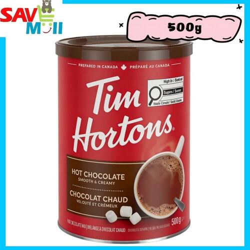 Tim Hortons 经典香浓热朱古力粉500g浓郁奶油香气甜而不腻进口