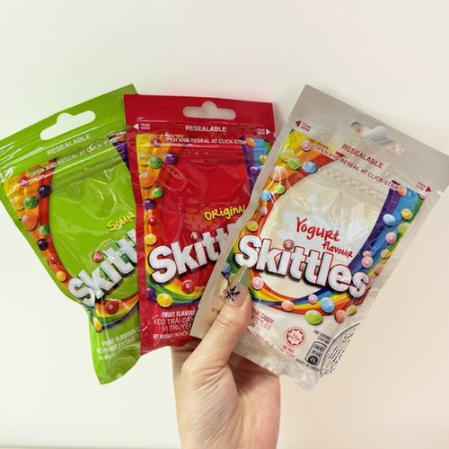 彩虹糖果汁糖乳酪味儿童糖果