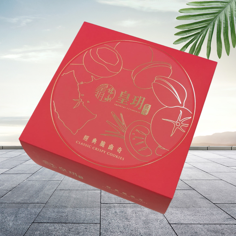 香港皇玥24件装经典脆曲奇礼盒 216g