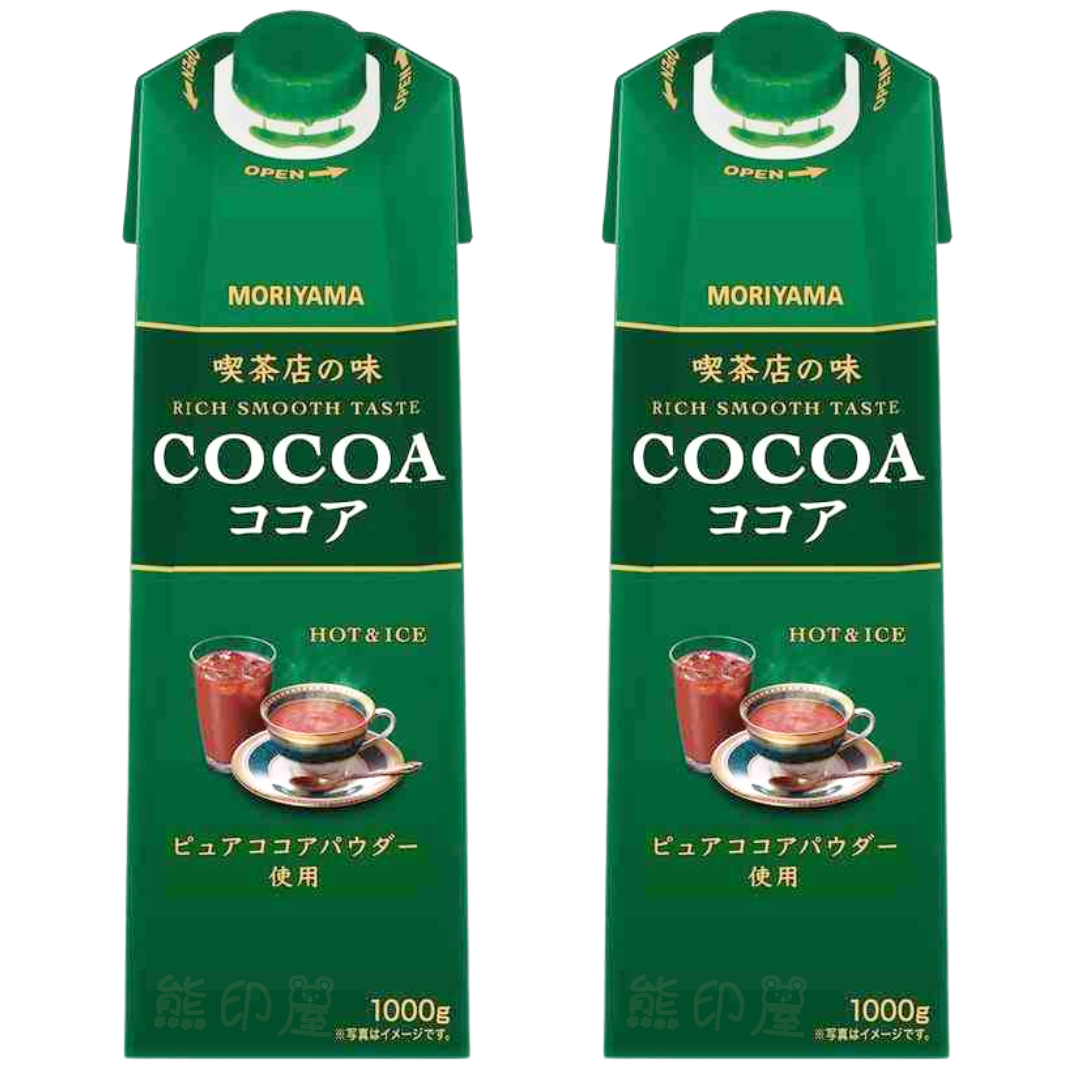 守山乳业吃茶店之味特浓朱古力奶1LX2咖啡饮料精选办公室饮品进口