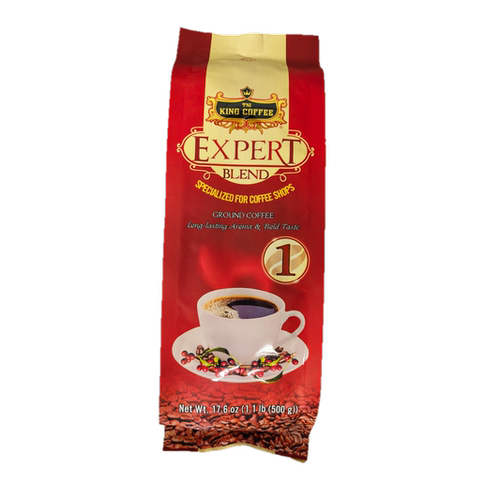 TNI KING COFFEE 研磨咖啡粉1号500克浓烈持久香味口感办公室饮品