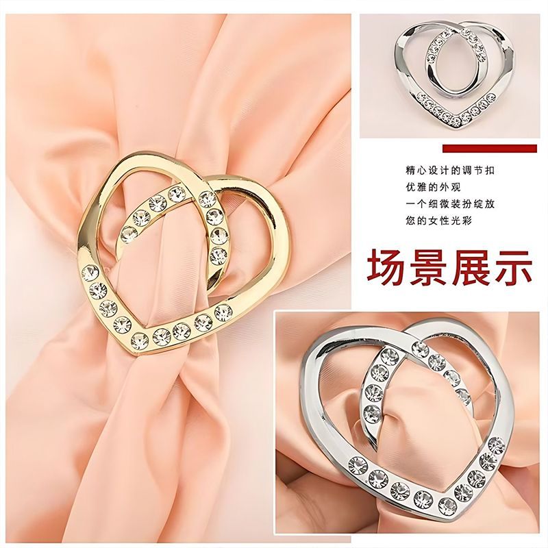 塑料饰品夏季衣角打结扣衬衫T恤衣脚扣女装服饰配饰胸针收紧扣