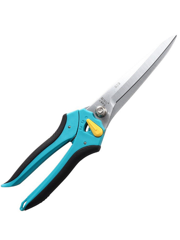 台湾制造枝剪加长刀刃修枝剪嫩枝剪刀园艺盆景进口花卉剪子