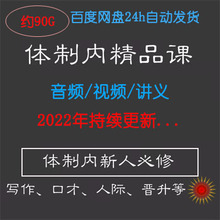 2022体制内机关公务员说话口才音视频公文写作晋升人际教程B5