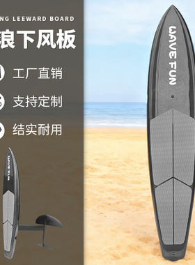 无动力水翼板碳纤维套装冲浪foiling划桨滑行推进down wind下风板