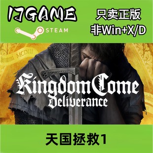 Steam 正版 国区 天国拯救1 cdkey 激活入库 pc端游戏
