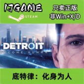 激活入库 Steam pc端游戏 底特律化身为人 cdkey 正版 国区